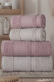 Turkish Cotton Bath Towel Set