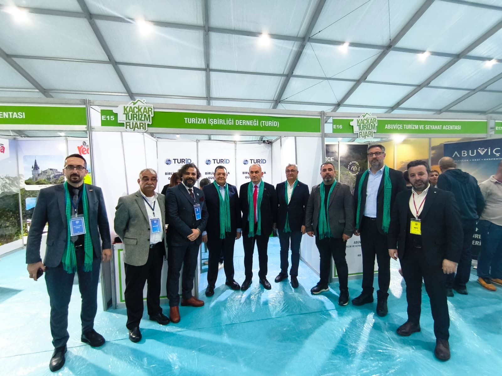 Kaçkar Turizm Fuarı TURİD heyeti ve Rize Protokolü buluşması